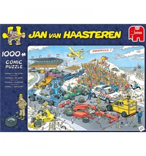 Jumbo Spiele - Jan van Haasteren - Formel 1, Der Start - 1000 Teile