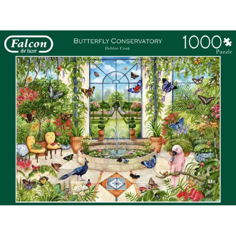 Jumbo Spiele - Butterfly Conservatory - 1000 Teile