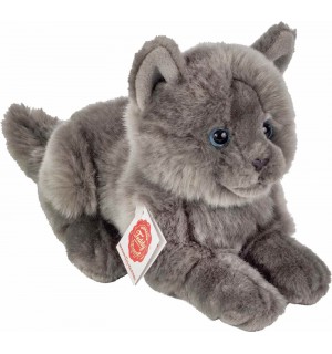 Teddy-Hermann - Kartaeuser Katze liegend 20 cm