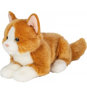 Teddy-Hermann - Katze liegend rot 20 cm