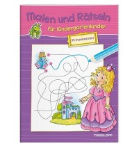 Tessloff - Malen und Rätseln für Kindergartenkinder - Prinzessinnen
