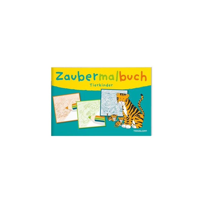 Tessloff - Zaubermalbuch - Tierkinder