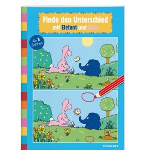 Tessloff - Finde den Unterschied mit Elefant und Hase