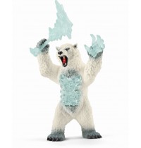 Schleich - Eldrador - Blizzard Bär mit Waffe