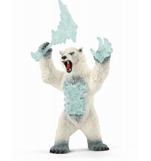 Schleich - Eldrador - Blizzard Bär mit Waffe