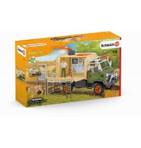 Schleich - Wild Life - Großer Truck Tierrettung