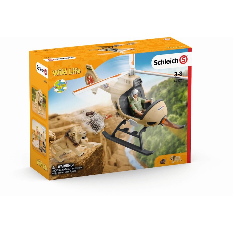 Schleich - Wild Life - Helikopter Tierrettung