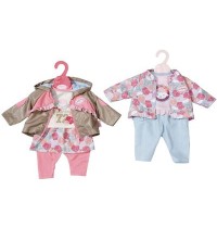 Zapf Creation - Baby Annabell Travel Jeans, 43cm 2 sort.