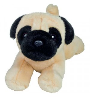 Teddy Hermann Hunde Mops Liegend 21 Cm Teddy Hermann