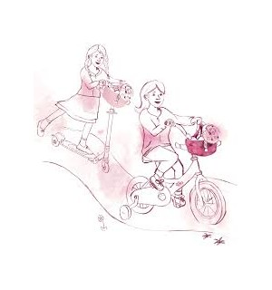 Puppen-Fahrradsitz Götz Puppenmanufaktur