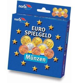 Noris Spiele - Euro-Spielgeld, Münzen