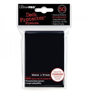 UltraPRO - Raven Black Protector, 50