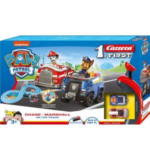 PAW PATROL - On the Track Carrera FIRST PAW PATROL