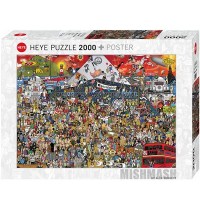 Heye - Standardpuzzle - British Music History 2000 Teile