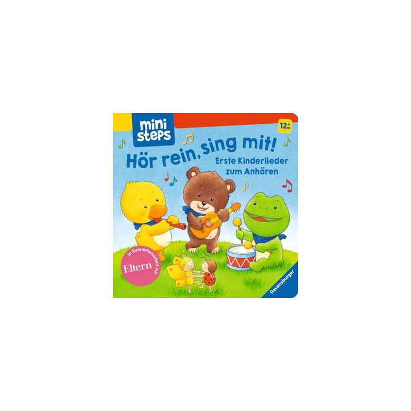 Erste Kinderlieder zum Anhöre Ravensburger Kinderbuch ministeps Bücher