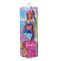 Mattel - Barbie Dreamtopia - Meerjungfrau Puppe pinkes und lilafarbenes Haar