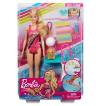 Mattel - Barbie - Traumvilla Abenteuer Schwimmerin Puppe