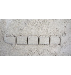 Sandform Krokodil 3-tlg. Spielstabil
