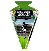 Coppenrath Verlag - Schultüten-Kratzelbuch Hurra, endlich Schule! Fußball