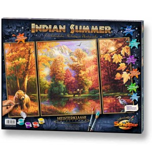 Schipper Arts & Crafts - Meisterklasse Triptychon - Indian Summer