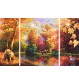 Schipper Arts & Crafts - Meisterklasse Triptychon - Indian Summer