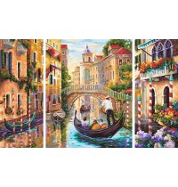 Noris Spiele - Meisterklasse Triptychon - Venedig - Die Stadt in der Lagune