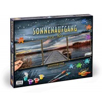 Schipper Arts & Crafts - Meisterklasse Triptychon - Sonnenaufgang am See