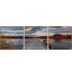 Schipper Arts & Crafts - Meisterklasse Triptychon - Sonnenaufgang am See