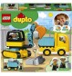 LEGO® DUPLO® 10931 - Bagger und Laster