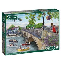 Jumbo Spiele - Falcon - Looking Across the River - 500 Teile