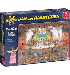 Jumbo Spiele - Jan van Haasteren -  Eurosong-Wettbewerb - 1000 Teile