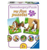 Ravensburger Spiel - my first Puzzles - Tierfamilien auf dem Bauernhof 9x2 Teile