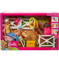 Mattel - Barbie - Reitspaß mit Barbie blond