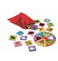 Djeco - Lernspiel: Tactilo loto Animals