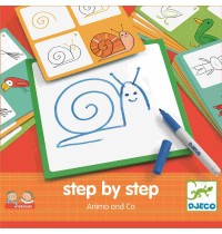 Djeco - Eduludo: Step by step - Animals and Co