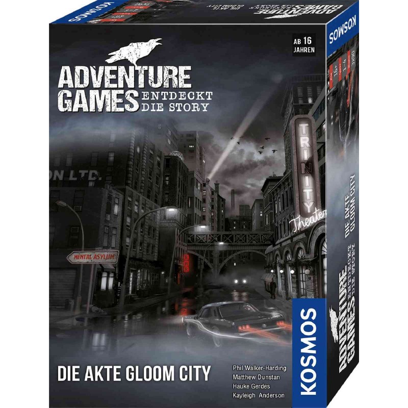 KOSMOS - Adventure Games - Die Akte Gloom City