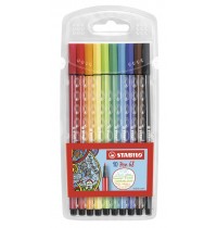 STABILO Pen 68 10er Etui Premium-Filzstift - STABILO Pen 68 - 10er Pack - mit 10 verschiedenen Farben