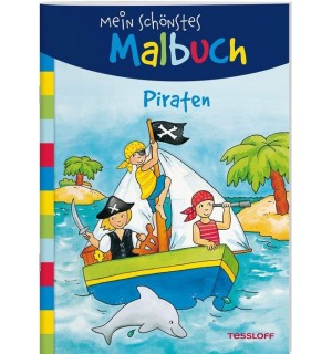 Mein schönstes Malbuch. Pirat