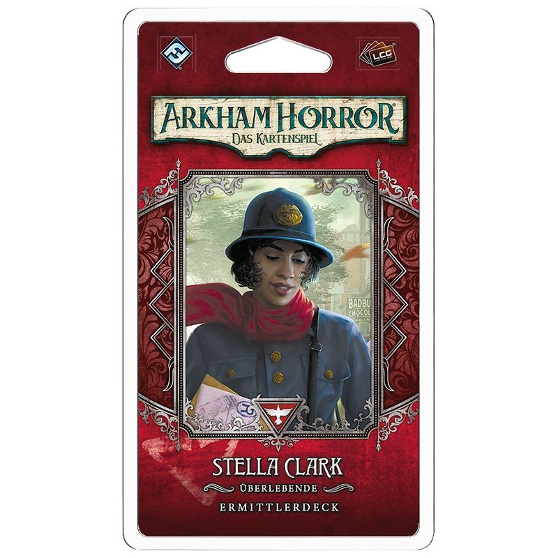 Arkham Horror: LCG - Stella C Arkham Horror: LCG - Stella Clark • Ermittlerdeck