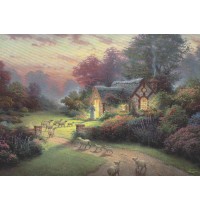 Schmidt Spiele - Thomas Kinkade - Cottage des guten Hirten