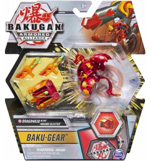 Spin Master Bakugan Armored Alloance Baku Gear Dragonoid Ultra Plus Magm