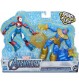 Hasbro - Marvel Avengers Bend And Flex Iron Patriot vs. Thanos Figuren