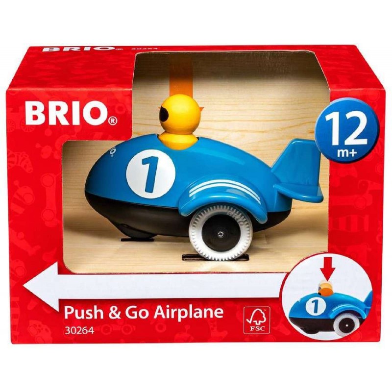 BRIO - BRIO Push & Go Flugzeug