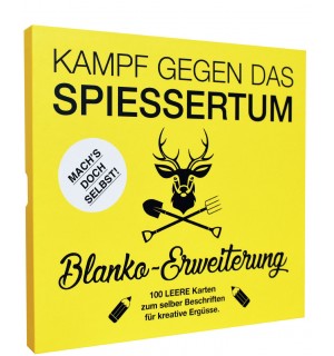 Kampf Spiessertum-Blanko Erw. Kampf gegen das Spiessertum - Blanko Erweiterung