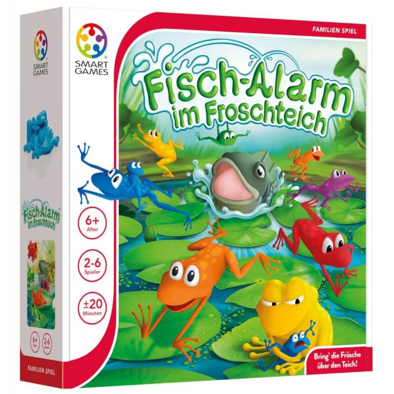 FISCH ALARM im FROSCHTEICH