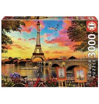Educa - Sunset in Paris 3000 Teile