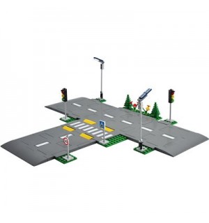 LEGO® City 60304 - Straßenkreuzung mit Ampeln