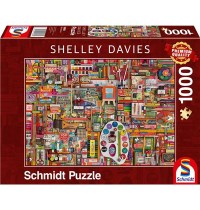 Schmidt Spiele - Shelley Davies - Vintage Künstlermaterialien