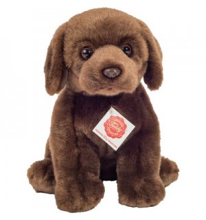 Teddy-Hermann - Labrador sitzend dunkelbraun 25 cm