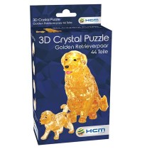 HCM Kinzel - Crystal Puzzle - Golden Retrieverpaar